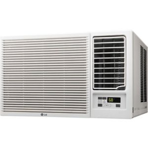 18000 Btu 230V Window-Mounted Air Conditioner With 12000 Btu Supplemental...