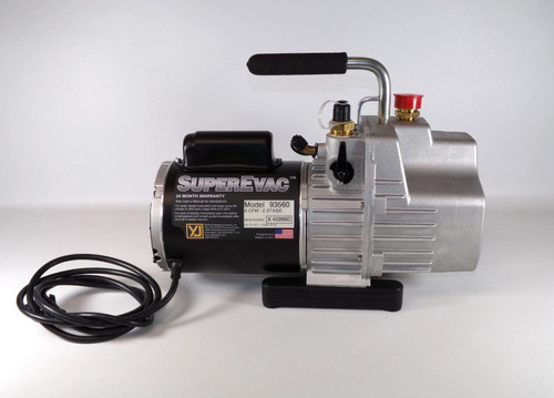 Yellow Jacket 6 CFM  93560 SuperEvac Vacuum Pump  NEW