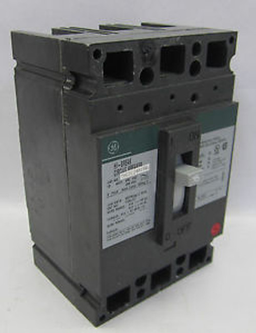 Ge Thed124015Wl 2P 15A 480Vac 250Vdc Hi-Break Circuit Breaker