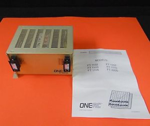 Oneac Model Ft1105 Power Conditioner P/N 009-131