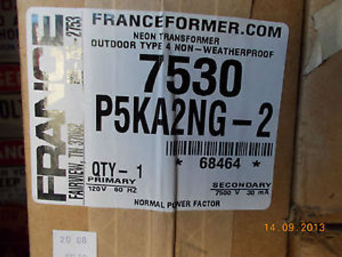 Franceformer 7530 Neon Transformer P5Ka2Ng-2 New In Box!