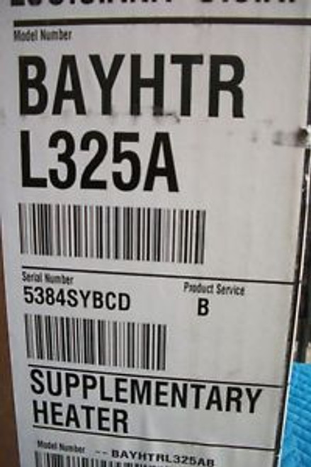 BAYHTR L325A Supplementary Electric Heater w/breakers Trane/American - NEW