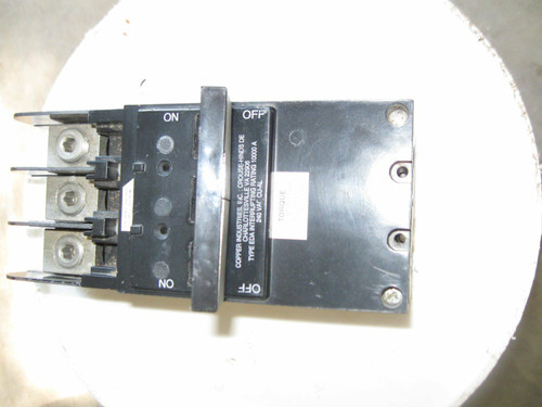 Crouse Hinds Eda3125- 125 Amp 3 Pole 240 Volt Breaker