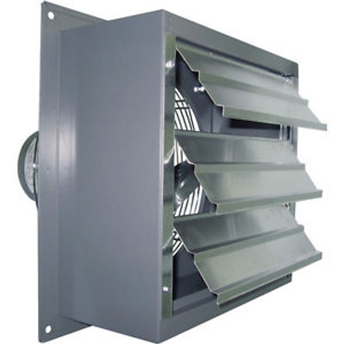 12 Wall Exhaust Fan - 1/3 HP - Variable Speed - 1650 CFM - 115/230V - 1700 RPM