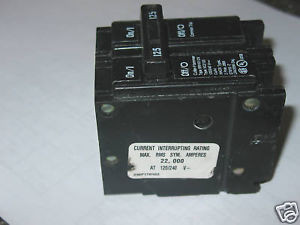 New 22K Brh2125 Cutler Hammer 125A 2P Breaker Br2125 H
