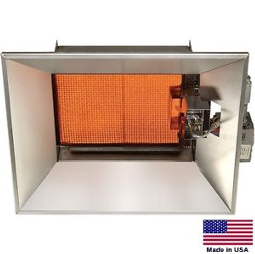 HEATER - Commercial - Ceramic Infrared - Natural Gas - Aluminum Stl  26000 BTU