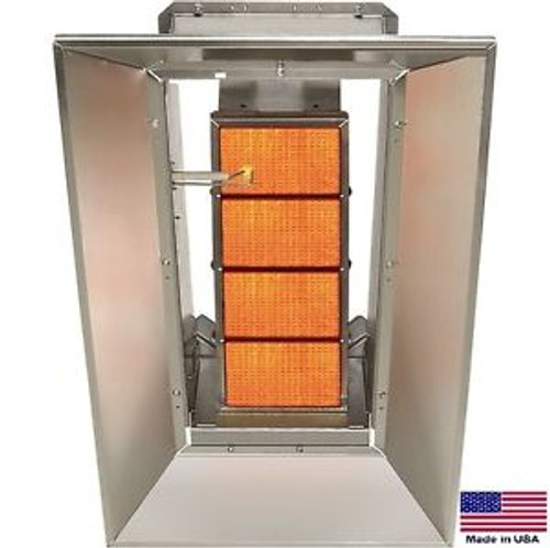 HEATER - Commercial - Ceramic Infrared - Natural Gas - Aluminum Steel 40000 BTU