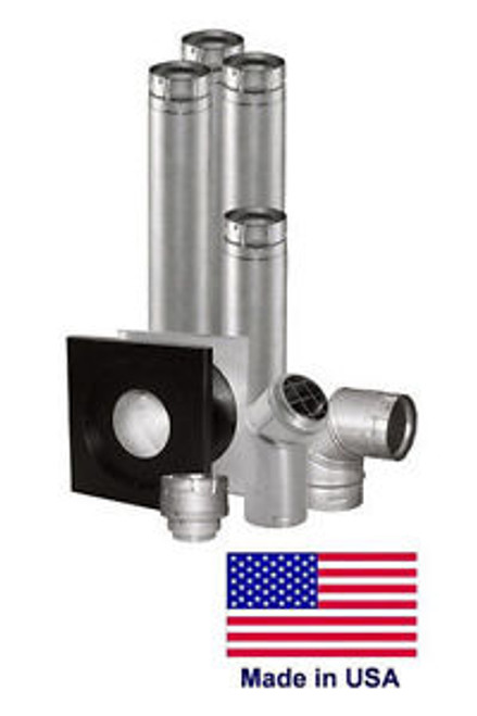 VENTING KIT for Propane LP & Natural Gas NG Heaters - 4  for Horizontal Venting