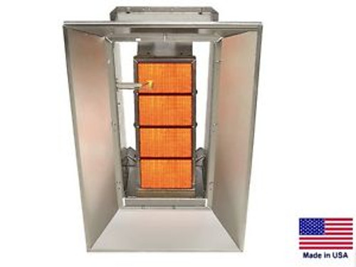 CERAMIC INFRARED HEATER Commercial/Industrial - Natural Gas Fired - 30000 BTU