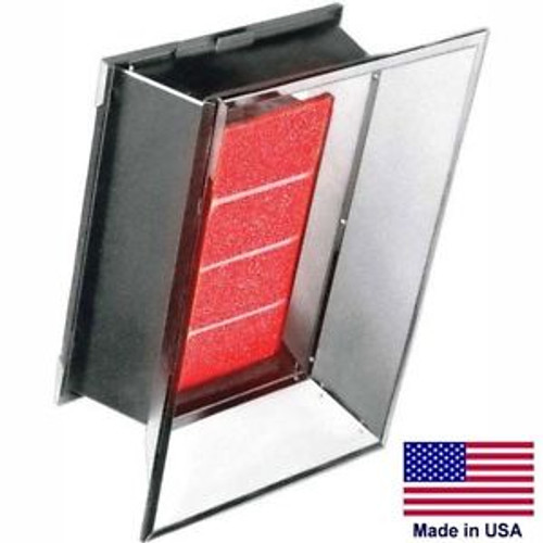 Natural Gas Infrared Heater - 35000 BTU - 120 Volts - 1 Stage - Commercial