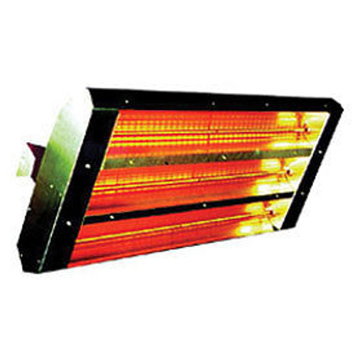 TPI 30 3-Lamp Symmetrical Infrared Heater 4800W 240V Silver
