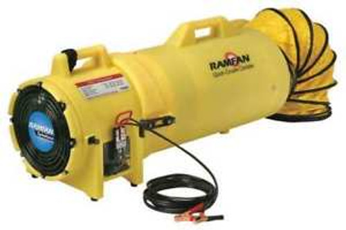 RAMFAN ED9015 Conf.Sp. Fan 8 In 1/4 HP 12VDC