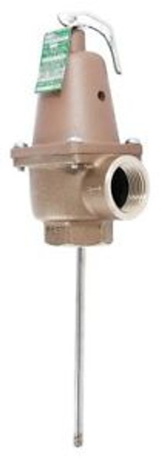 Watts 6-5/8H Temperature and Pressure Relief Valve 4059000 BtuH 150 psi 9