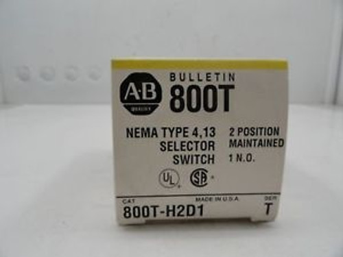 Allen Bradley 800T-H2D1 Selector Switch