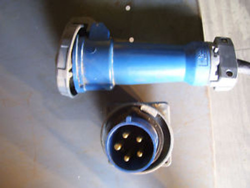 Hubbell Pin/Sleeve Connector, Female 530C9W, 30 Amp