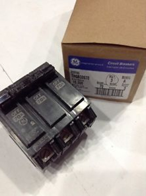 Ge General Electric Thqb32070 New Circuit Breaker 3P 70A 240V Box Of 3