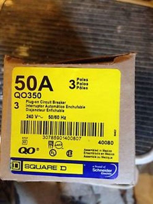 50 Amp 3 Pole Sq-D Breaker