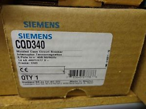 New Siemens Cqd340  3P 40A