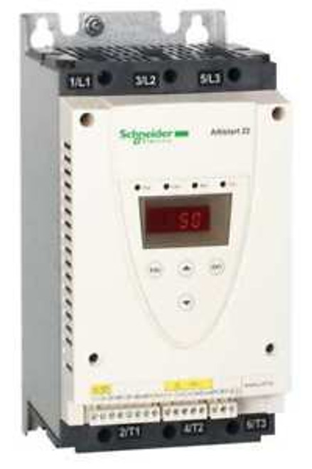 SCHNEIDER ELECTRIC ATS22D47S6U Soft Start 208-600VAC47Amp3 Phase