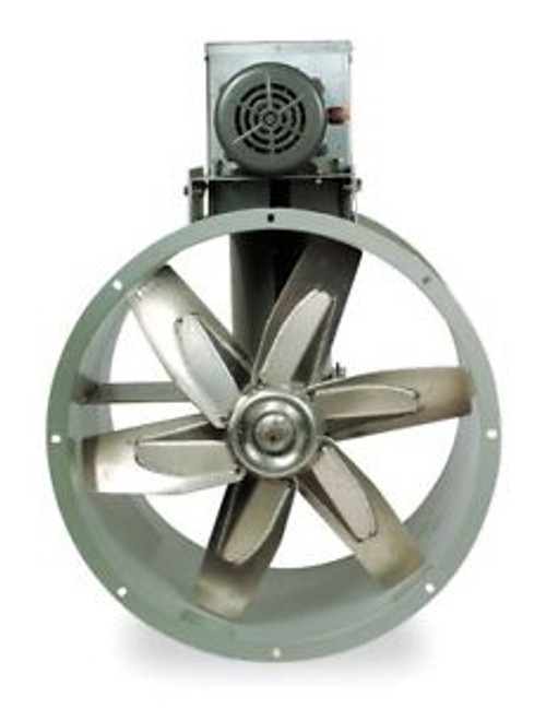 Dayton 16 Capacitor Start Tubeaxial Fan with Motor and Drive Package 115/230V