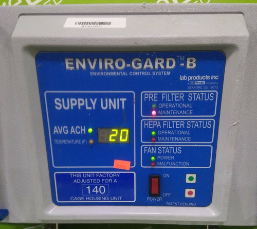 Lab Products Inc Enviro-Gard-B 59016N Environmental Control System