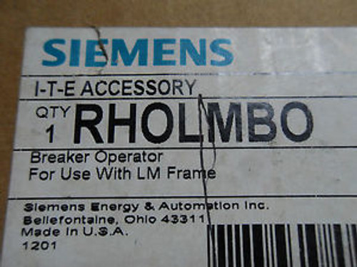 Rr2-1 1  Siemens Rholmbo Circuit Breaker Rotary Handle Operator
