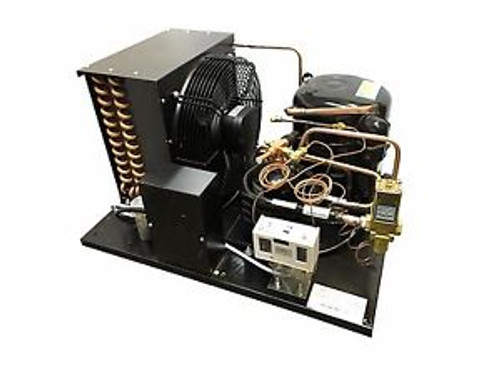 New Combo Air+Water Cooled Aw7516Z-2 Condensing Unit 2 Hp Med Temp R404A 220V