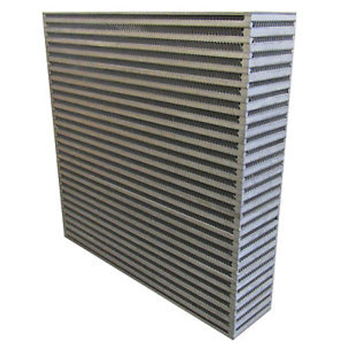 NEW ALUMINUM HEAT EXCHANGER CORE 36 X 36 X 4 INCH PLATE AND FIN STYLE