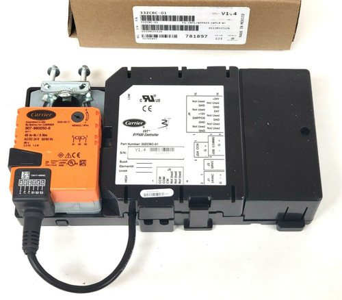 Carrier 33ZCBC-01 Bypass Controller with V1.4 Integrated Actuator