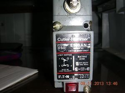 Cutler Hammer Limit Switch   E50San E50Dr1