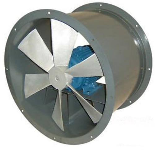 TUBE AXIAL DUCT FAN - Direct Drive - 12 - 3/4 Hp - 115/230V - 1 Phase - 2044