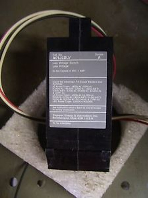 Ite Cat# A1Jldlv Low Voltage Switch Ser. A 12 Vdc
