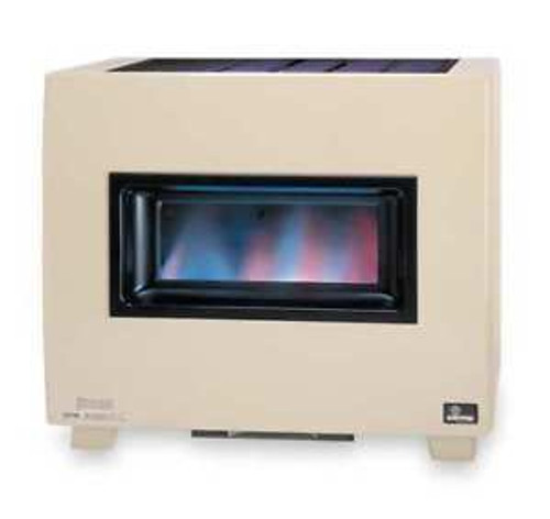 EMPIRE RH50BLP Gas Fired Room Heater 16 In. D 34 In. W