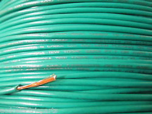 Mtw 10 Awg Gauge Green Stranded Copper Wire 500 Machine Tool Wire