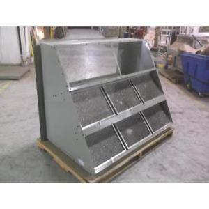 CANNON FABRICATION 6107-HEC-HDR HORIZONTAL RAIN HOOD 186392