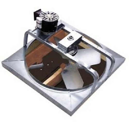 NEW Master Flow Deluxe Whole House Fan w/Shutter 30 Belt Drive 6000 CFM