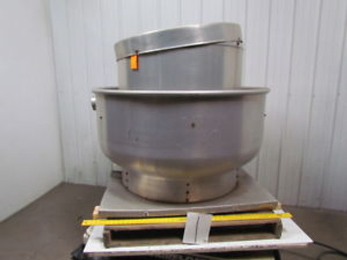 Dayton 4HX99 Centrifugal Roof Ventilator 30 30 belt drive upblast 5HP 3PH
