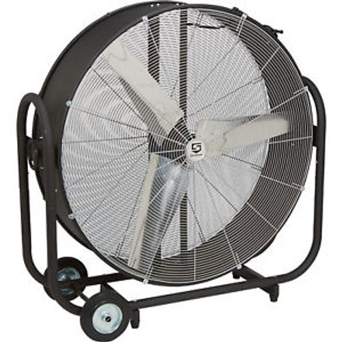 Strongway Tilting Direct Drive Floor Drum Fans - 42in. 16500 CFM 1/2 HP