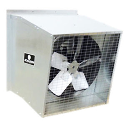 Schaefer  545S112G 27100 CFM 1.5 HP 54-Inch Belt Drive Slant Wall Exhaust Fan