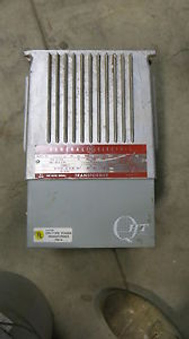 General Electric 5 Kva 1 Phase 240/480X120/240 Volt Transformer- T424