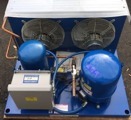 New Maneurop 4 Hp Clt50-1E1 Air Cooled Refrigeration Condensing Unit 230-1  R502