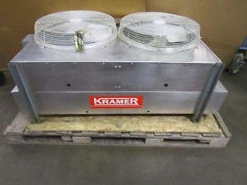Kramer Hdd-100 2 Fan Air Cooled Refrigeration Condensing Unit 460V R22 1/2Hp