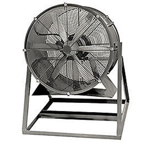 Americraft 24 TEFC Aluminum Propeller Fan With Medium Stand 1/2 HP 6000 CFM 4