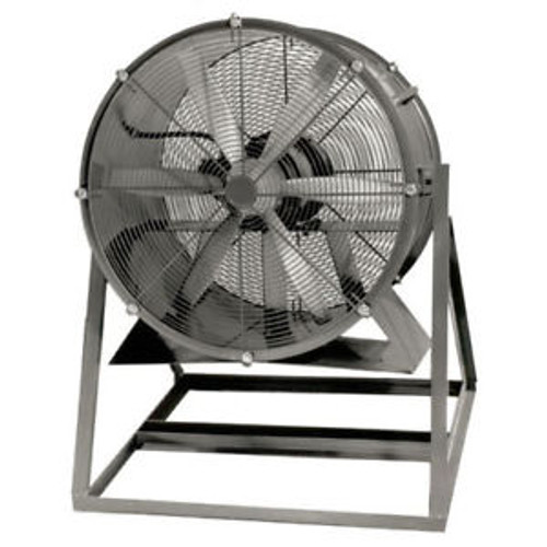 Americraft 24 TEFC Aluminum Propeller Fan With Medium Stand 1 HP 7400 CFM Lot