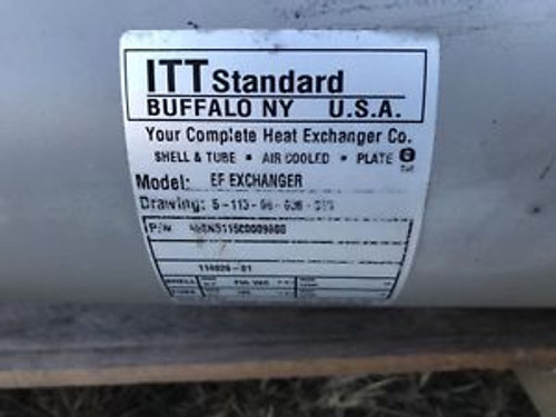 ITT STANDARD EF HEAT EXCHANGER