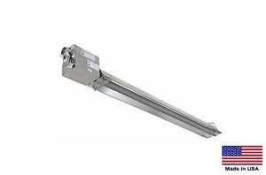 STRAIGHT TUBE HEATER Coml/Industrial - Infrared - LP Fired - 20 Ft - 40000 BTU