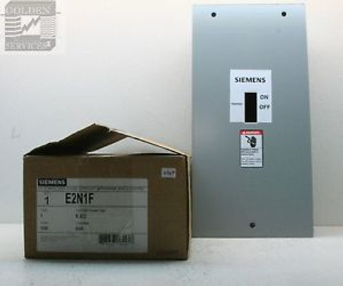 Siemens E2N1F Circuit Breaker Enclosure 600V 100A