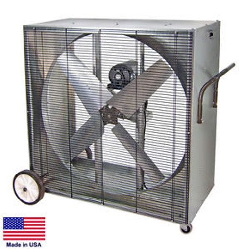 BOX FAN Industrial - Belt Drive - 48 - 230V - 1 Hp - 1 Phase - 20600 CFM