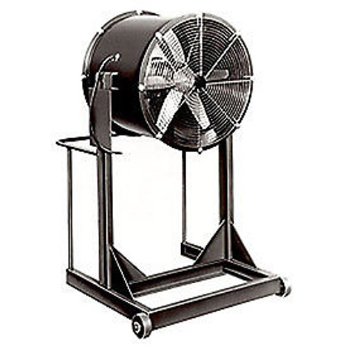 Americraft 24 EXP Aluminum Propeller Fan With High Stand 1-1/2 HP 8200 CFM 3