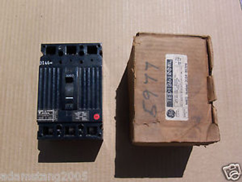 New Ge Ted Ted164100Wl 100 Amp 3 Pole Circuit Breaker